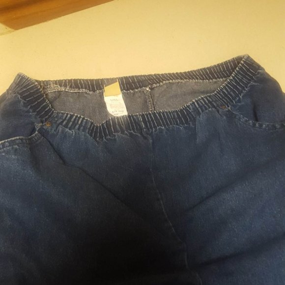 north west blue womens jeans pants denim   petite  size 20W - Picture 4 of 14